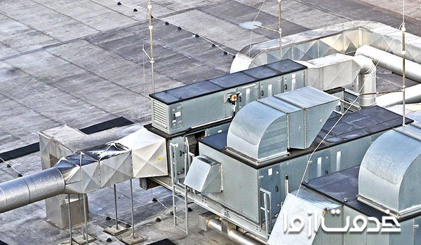 کانال کشی کولر در غرب تهران